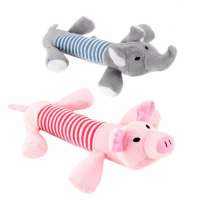 Adorable Plush Squeaky Pet Toys Soft Dog Cat Molars Puppy Chew Squeaker Plush Sounding Toy