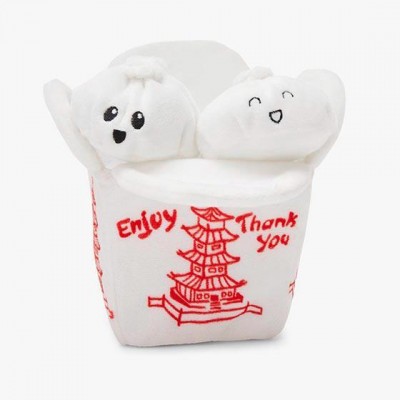 Customized Cute Stuffed Plush Dumpling Toys for Dogs Chewing