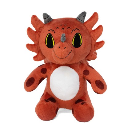 Custom Adorable Stuffed 9'' Plush Animal Dragon Toy